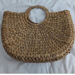 Putu by j. maclear large woven open top straw tote